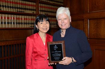 Public Service Award winner NCWBA