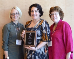 Outstanding Member service award winner