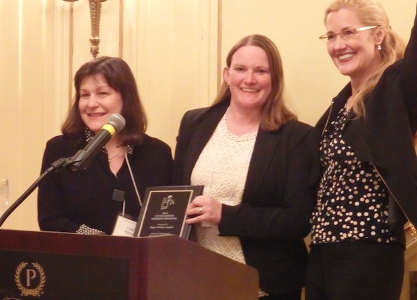 Outstanding Member service award winner NCWBA